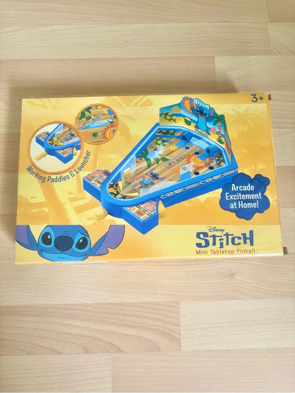 Disney Lilo & Stitch Mini Tabletop Pinball Game